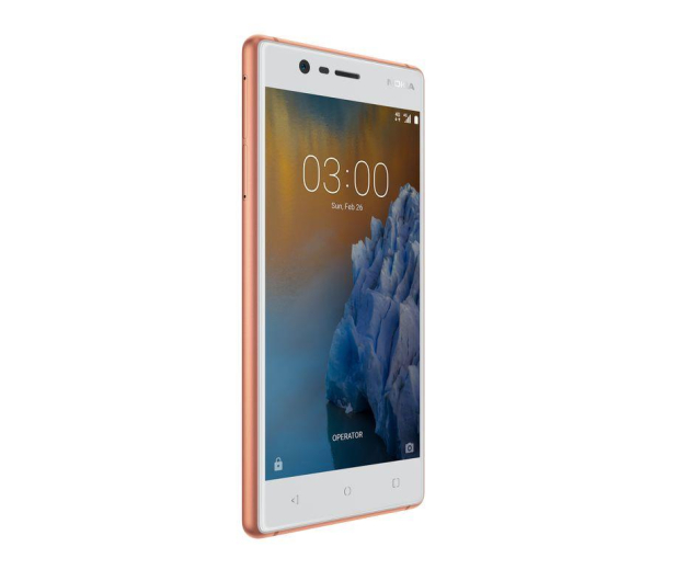 Nokia 3 Dual SIM miedziany biały - 357297 - zdjęcie 5